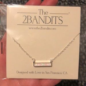 The 2Bandits Silver Athens Necklace